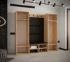 Garderobe MIRO Set 9 mit gepolsterten Paneelen Industrial Produktbild-Vorschau 3