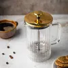 Kaffee- und Tee-Ei Glas 350ml French Press gold KLAUSBERG Produktbild-Vorschau 12