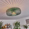 Pieris runde Deckenlampe aus Metall in Grün Produktbild-Vorschau 7