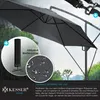 KESSER® Alu Ampelschirm Sonnenschirm + Abdeckung Ø300 cm / Produktbild-Vorschau 7