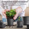 Anzuchttöpfe 12 cm Durchmesser 10 Stück mit Untersetzer, Produktbild-Vorschau 5