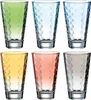 LEONARDO 025907 Optic Longdrinkbecher 300 ml, Hydroglasur, Produktbild-Vorschau 1