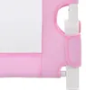 vidaXL Beschermrail voor kinderbedje, roze, 180x42 cm, Productafbeelding-voorbeeld 5