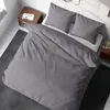 3-tlg Premium Damast Bettwäsche 200x200 + 80x80 cm mit YKK Produktbild-Vorschau 5