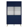 AX LIVING Vitrine verre Rorene meuble à étageres armoire Voir les images du produit 3