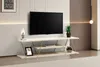 Skye Decor, Canaz - Goud, Marmer, Goud, TV-meubel, 120 x 33 Productafbeelding-voorbeeld 1