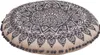 Marrakesch Boho Deko Bodenkissen Sitzkissen rund 60 x 15 cm Produktbild-Vorschau 4