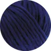 A close-up view of dark blue yarn. Produktbild-Vorschau
