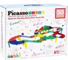 PicassoTiles 50pc Magnetic Race Track Building Blocks, Podgląd zdjęcia produktu 4