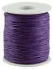 90 Meter / 1 Spule gewachste Baumwollschnur, 1mm lila Produktbild-Vorschau