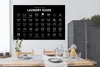 MuchoWow® Poster Wäschesymbole - Wäscheetiketten - Produktbild-Vorschau 3