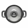 A top-down view of a pot with a lid. Podgląd zdjęcia produktu