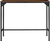 Barový stůl Kerry 120x40x100,5cm - průmyslové dřevo tmavé, Náhled obrázku produktu 10