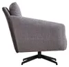 Wohnzimmer Grauer Einsitzer Luxus Lounge 1-Sitzer Designer Produktbild-Vorschau 3