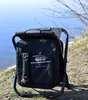 highfeld® Sitzrucksack Ansitzrucksack mit Hocker black Produktbild-Vorschau 6