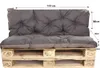 Coussin pour meuble en palette assise 120x80 + dossier Voir les images du produit 2