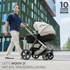 Kinderkraft MOOV 2 Trio passeggino 4 in 1 con seggiolino Anteprima dell’immagine prodotto 2