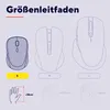 Trust Yuki mouse silenzioso senza fili con batteria per Anteprima dell’immagine prodotto 7