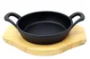 KÜCHENPROFI Servierpfanne mit 2 Griffen und Holzbrett BBQ Produktbild-Vorschau 3