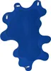 BELIANI Wandspiegel Blau MDF 80 x 59 cm Asymmetrisch Produktbild-Vorschau 4