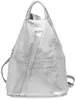 Caspar 2in1 Leder Rucksack Schultertasche Sportlich Produktbild-Vorschau 1