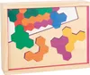 Lernspiel Holzpuzzle Hexagon Produktbild-Vorschau 5