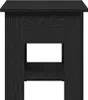 vidaXL Couchtisch Schwarz Eichen-Optik 40 x 40 x 42 cm Produktbild-Vorschau 6