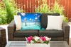 MuchoWow® Outdoor Kissen - Meer - Hängematte - Himmel - Produktbild-Vorschau 5