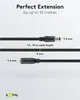 Goobay 71399 Cavo di prolunga CC da 2,1 mm, nero, 3 m - per Anteprima dell’immagine prodotto 5