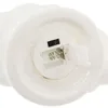 2 LED Tannen aus Porzellan, hochglanz weiß, 15 + 19 cm Produktbild-Vorschau 5