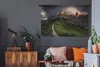 MuchoWow® Wandteppich Wandbehang Dunkle Wolken über den Produktbild-Vorschau 5