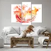Bild auf Leinwand - Leinwandbild - Orange Obst Sommer - Produktbild-Vorschau 6