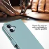 Étui en cuir véritable Selencia pour Apple iPhone 17 - Bleu Voir les images du produit 2