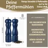 LS-LebenStil 2x Design Holz Salzmühle & Pfeffermühle 2´er Produktbild-Vorschau 2