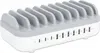 MANHATTAN 10portová nabíjecí stanice USB 120W bílá/šedá Náhled obrázku produktu 10