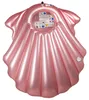 Luftmatratze aufblasbar Muschel 154x137cm rosa Pool Strand Produktbild-Vorschau 2