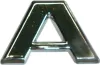 Hermann Schütz 3D-Relief-Chrome-Buchstabe A 25x35mm Produktbild-Vorschau 1
