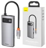 Hub 4W1 Baseus Metal Gleam Series, Usb-C Do Usb 3.0 + Usb Voir les images du produit 1