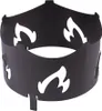 Wok-Aufsatz "Flamme" Ø 20cm für Feuerplatte #05 Produktbild-Vorschau 1