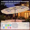 COSTWAY Doppelsonnenschirm 375x200cm, Gartenschirm mit Produktbild-Vorschau 4