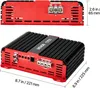 VEVOR Monoblock Autoverstärker 2000 W RMS MAX 1/2/4 Ohm, Produktbild-Vorschau 8