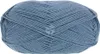 A ball of blue yarn on a white background. Produktbild-Vorschau