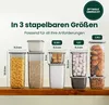 uandu Vorratsdosen mit Deckel Luftdicht Set, BPA frei, Produktbild-Vorschau 2
