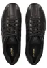 A top-down view of a pair of black Geox sneakers. Produktbild-Vorschau