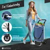 Dimono Einkaufstrolley Klappbar 56 Liter mit Kühlfach - 3 Produktbild-Vorschau 4