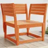The Living Store Gartenstuhl Wachsbraun Massivholz Kiefer Produktbild-Vorschau 2