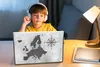 MuchoWow® Laptop Aufkleber Sticker Cover Produktbild-Vorschau 3