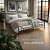 tectake® Metallbett Malta 140 x 200 cm Produktbild-Vorschau 6