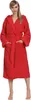 Ladeheid Damen Frottee Bademantel aus 100% Baumwolle Produktbild-Vorschau 6