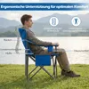 Składane krzesło kempingowe COSTWAY XXL o nośności 180 kg, Podgląd zdjęcia produktu 4